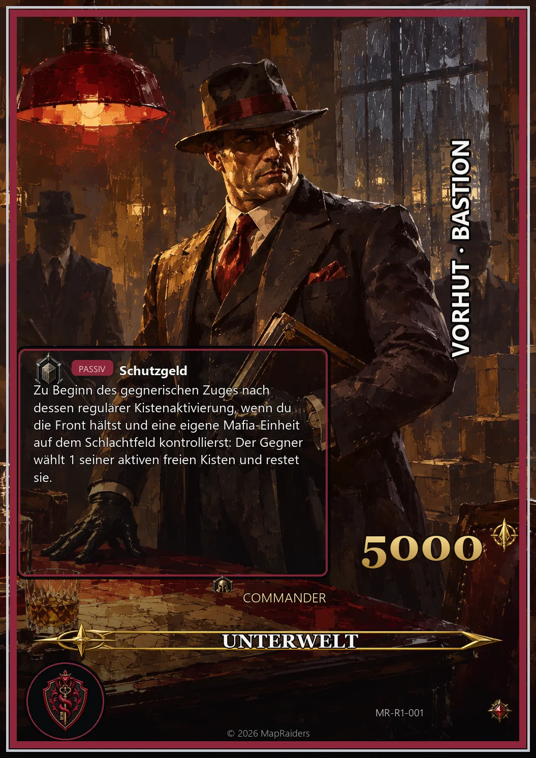 The Don of the Red Table, Underworld commander card