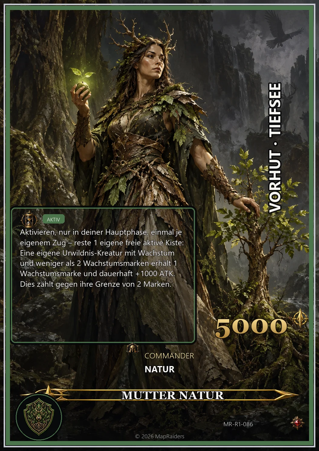 Mother Nature – Heart of the Forest, Nature commander card